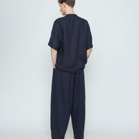 Panel Pocket Shortsleeves - SS26 - Navy Black