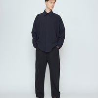 Signature Curve Legged Trouser - Canvas Edition - Black