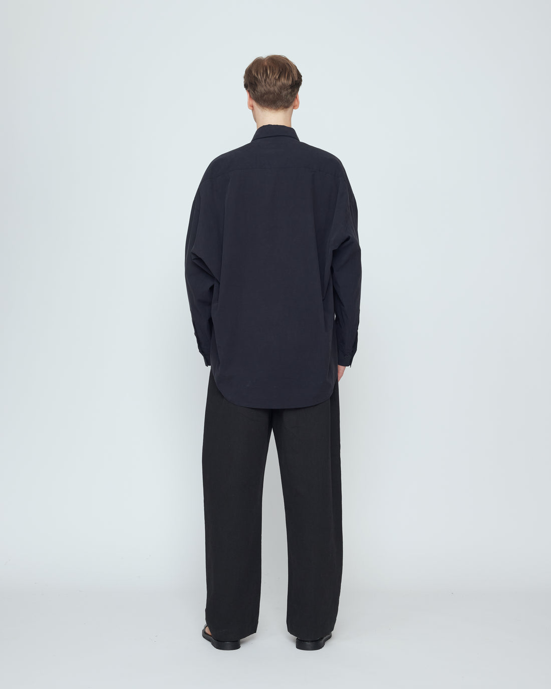 Signature Curve Legged Trouser - Canvas Edition - Black