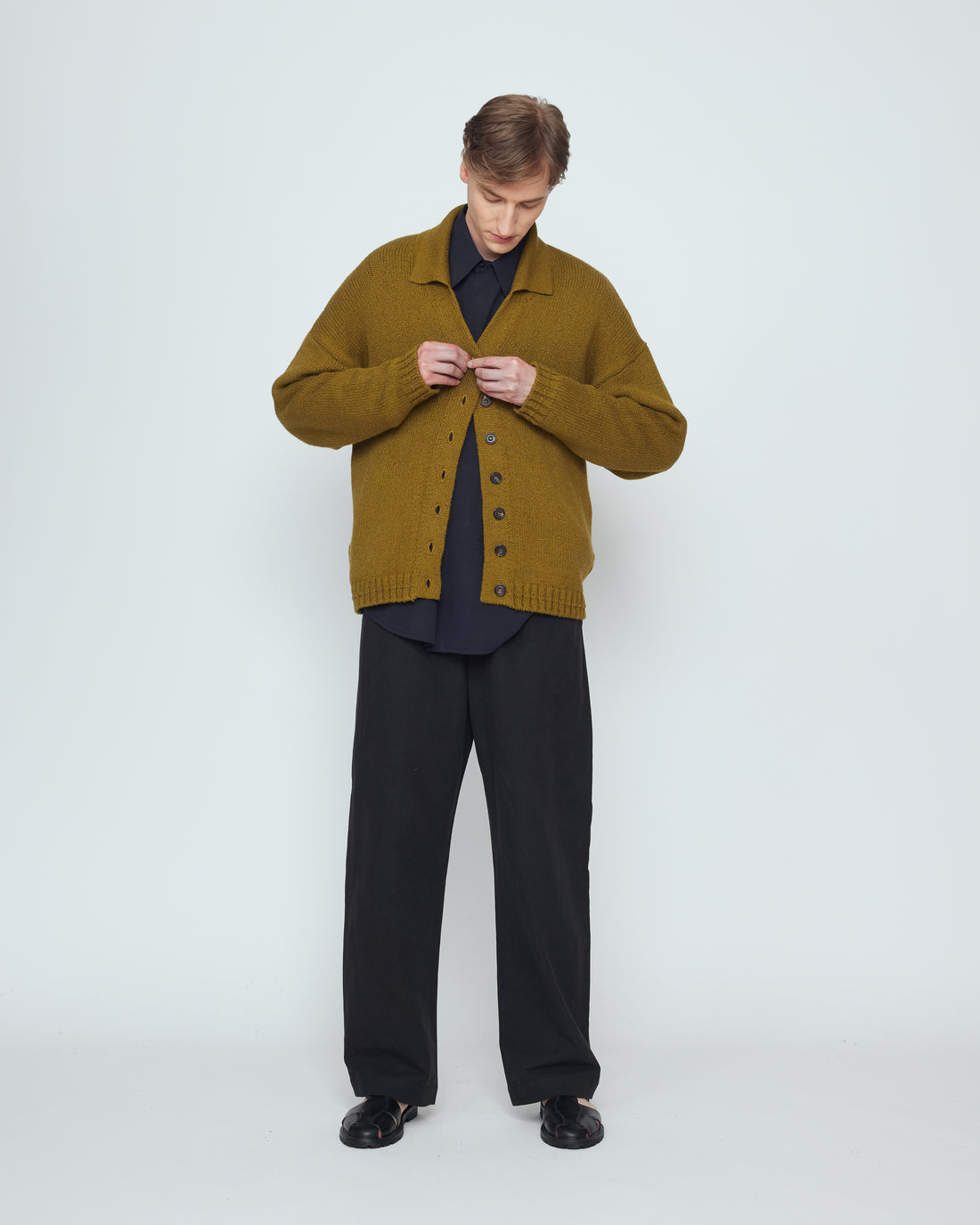 Spring Cardigan - SS26 - Kelp