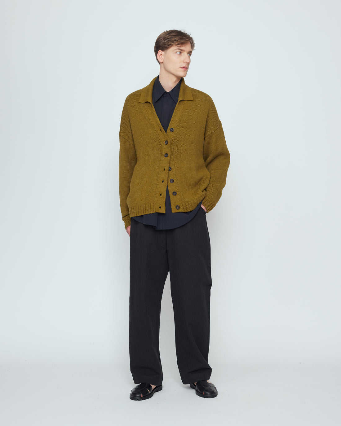 Spring Cardigan - SS26 - Kelp