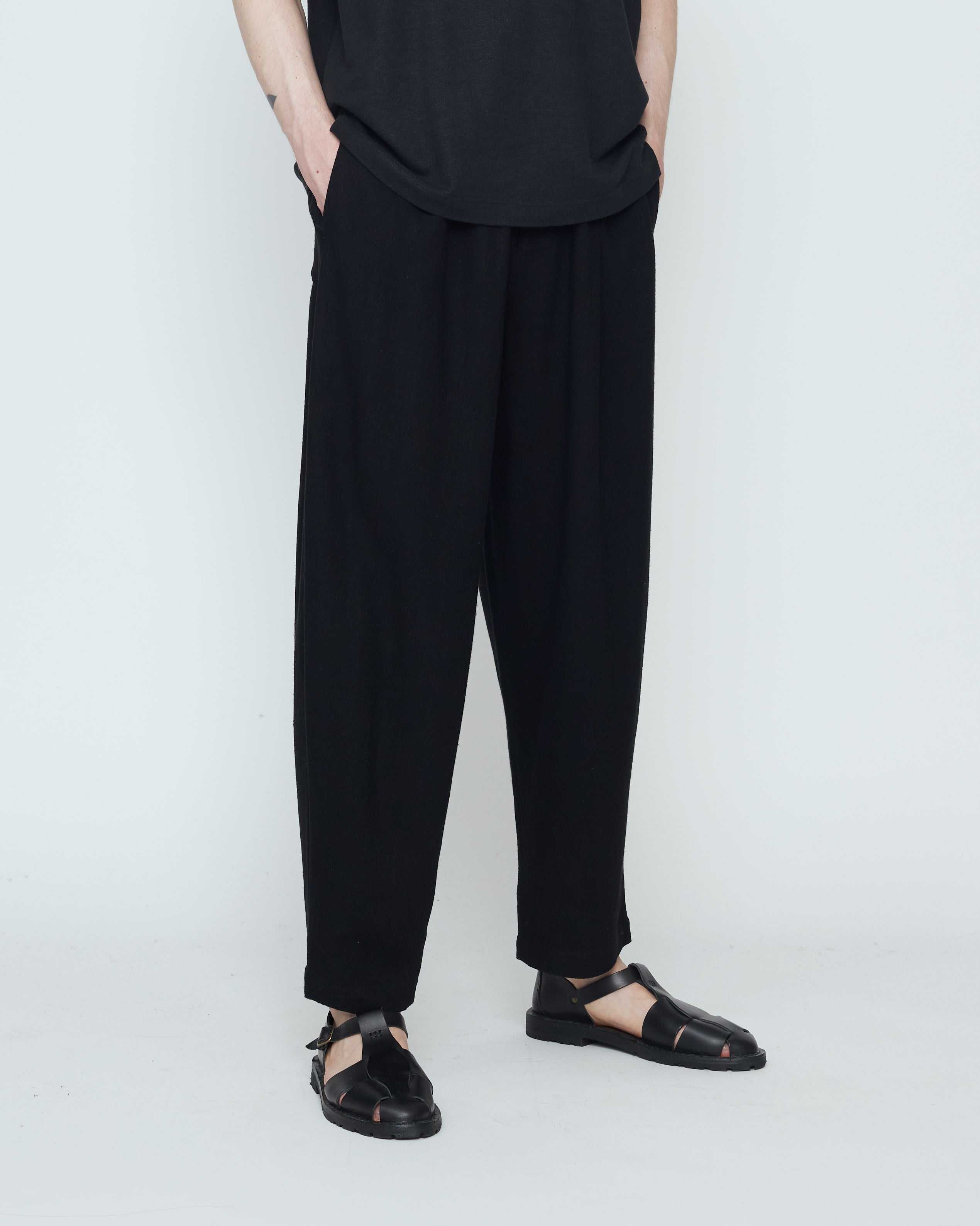 Signature Elastic Pull-Up Trouser - Classic Edition - Black