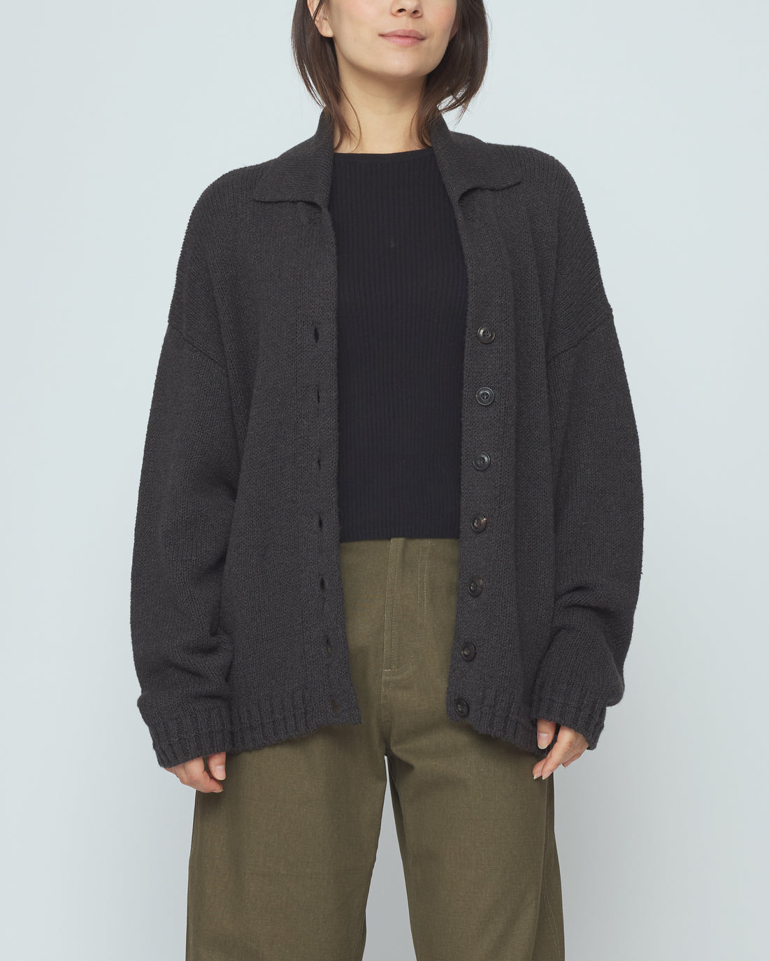 Spring Cardigan - SS26 - Carbon