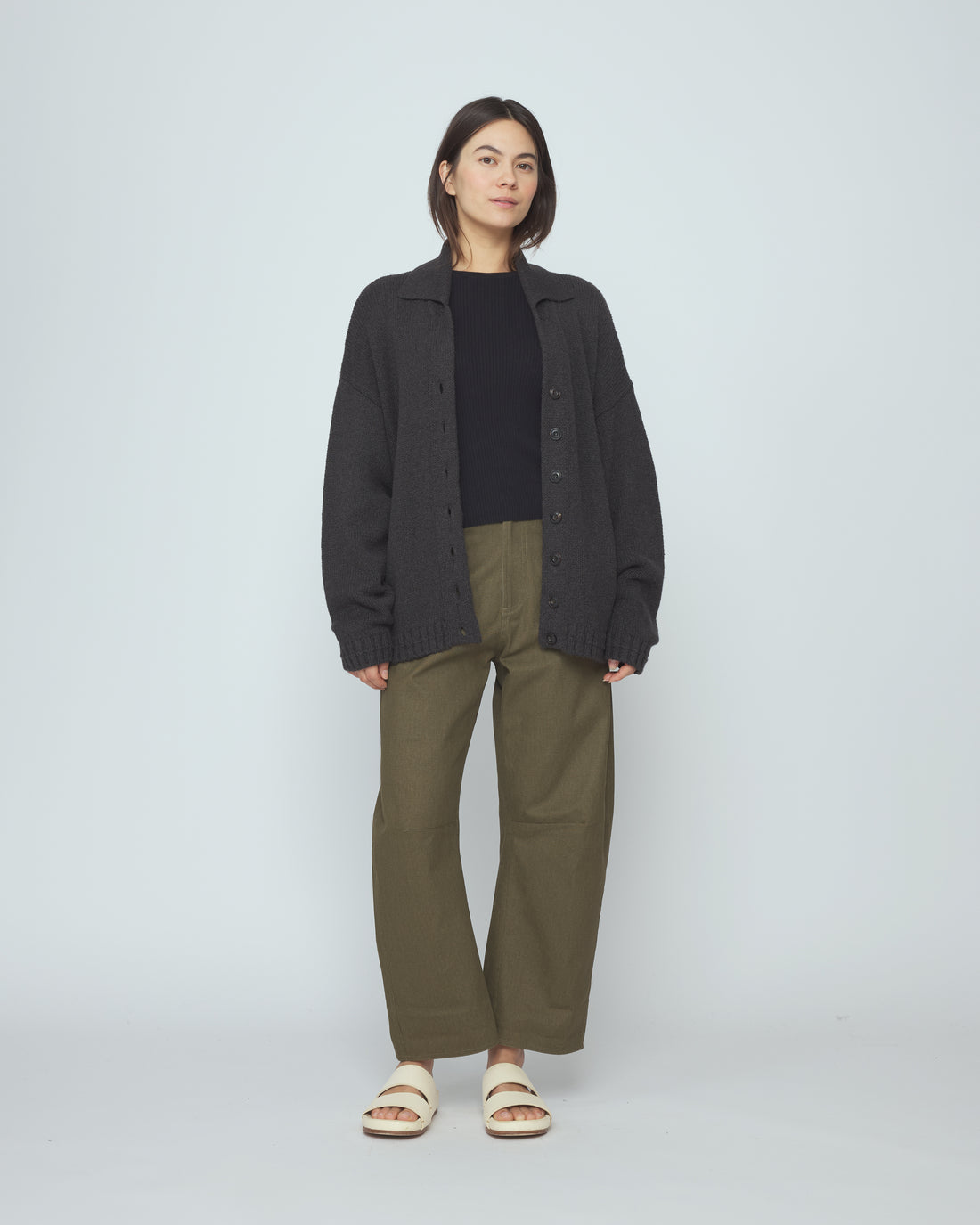 Spring Cardigan - SS26 - Carbon