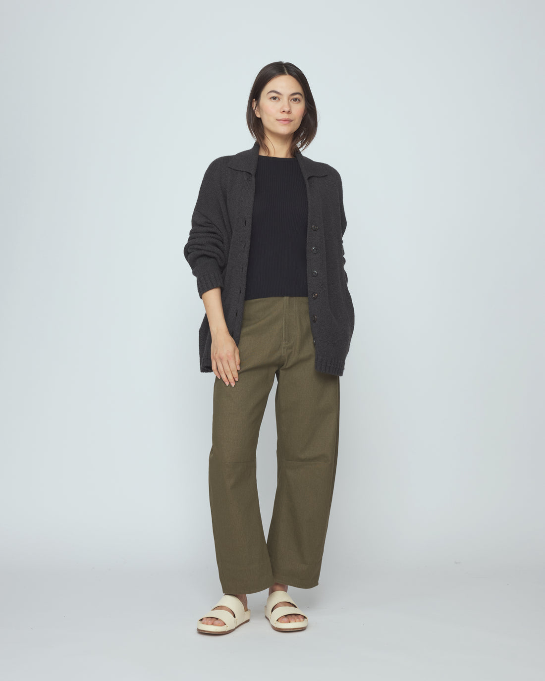 Spring Cardigan - SS26 - Carbon