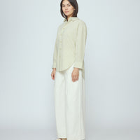 Striped Dolman Shirt - SS26 - Mustard Stripes