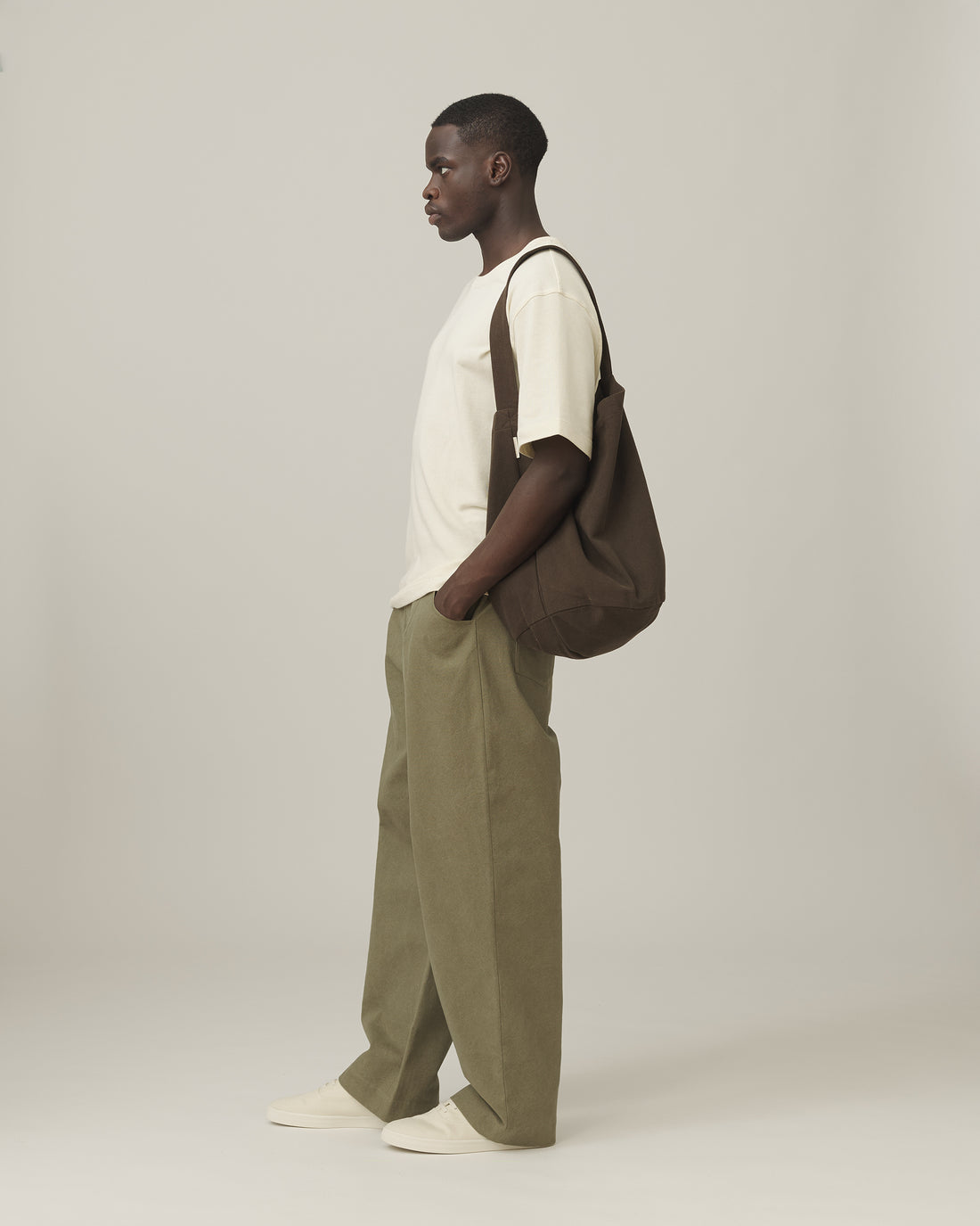 Signature Carry-All Commuter - Brushed Canvas Edition - Taupe Brown